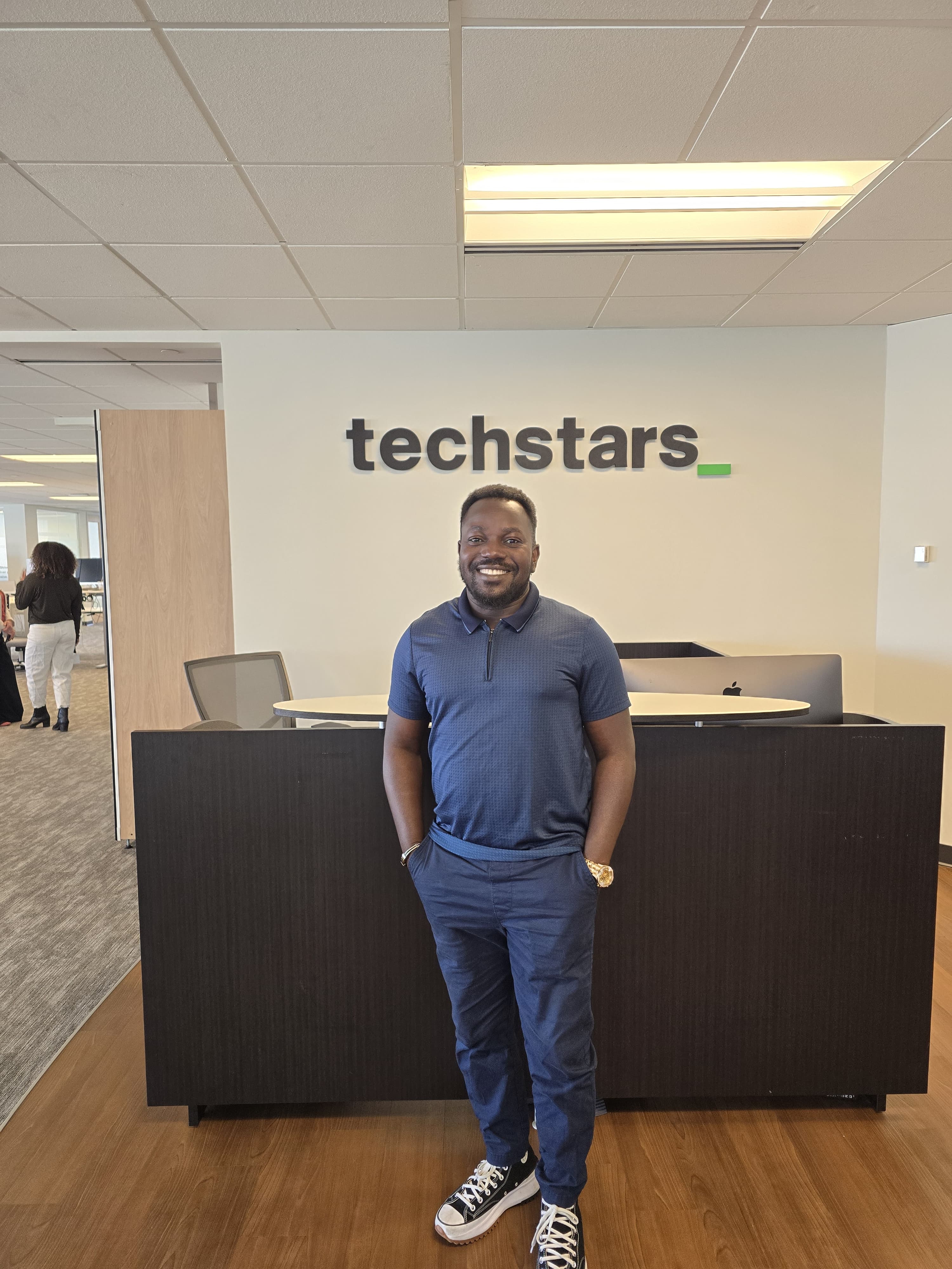 Me experiencing the Techstars startup ecosystem firsthand.