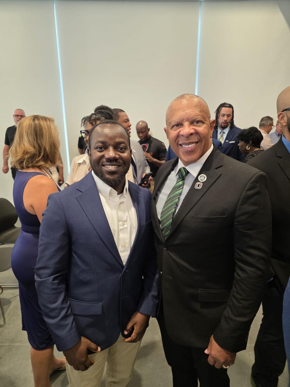 Me with the Mayor of Omaha, Nebraska